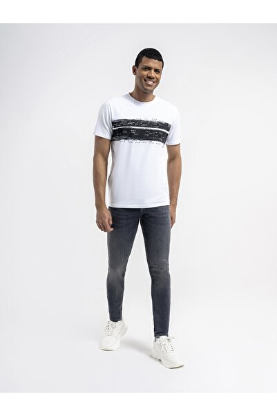 Loft Lf2036419 Ανδρικό T-shirt Λευκό