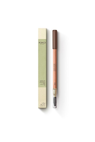 Kiko KAŞ ÜRÜNLERİ - GREEN ME BROW PENCIL - 103 Dark Chocolate