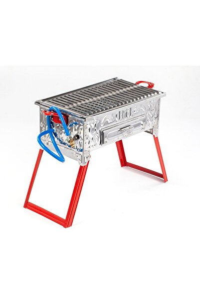 TİW CEMRE C-07 Cemre Tüplü-kömürlü-krom-ayaklı Mangal