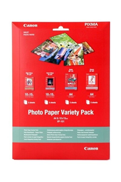 Canon Vp-101 A4 + 10x15 Paket Fotoğraf Kağıdı