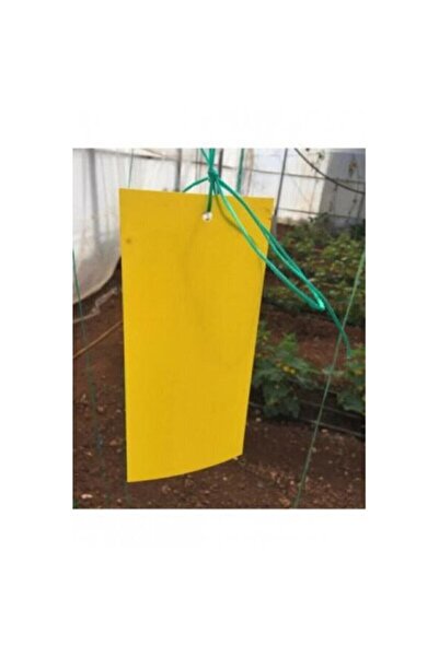 hyperlife trap Sarı Yapışkan Böcek Tuzağı Levha (TRAP) 20 Adet Sarı (10X25CM)