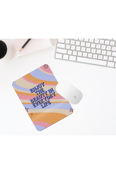 BaskıBazar Σειρά Motivational Mouse Pad με υποστήριξη καρπού