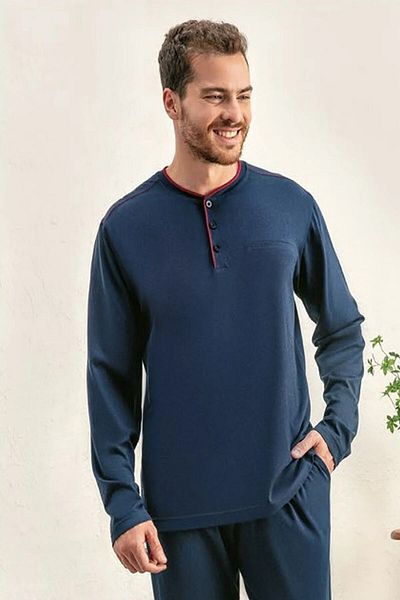 Eros Pijama Eros New Season Ανδρικό Σετ Πιτζάμες Ropteşambirlı 5 τεμαχίων με κουτί προίκας