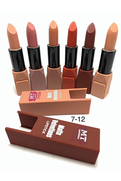 MT Makeup Time Matte Velvetines 6-Pack Lipstick 02