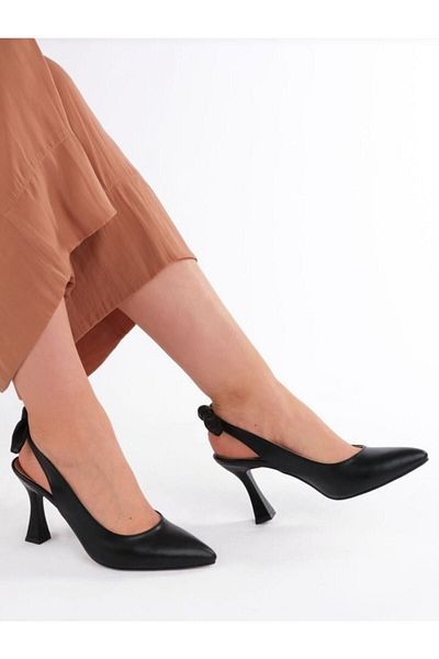 MİSS PARK MODA Pantofi cu toc cu toc negru Park Moda pentru femei