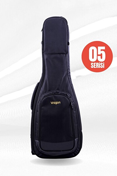 Wagon 05 Serisi Ikili Elektro Gitar Çantası - Siyah