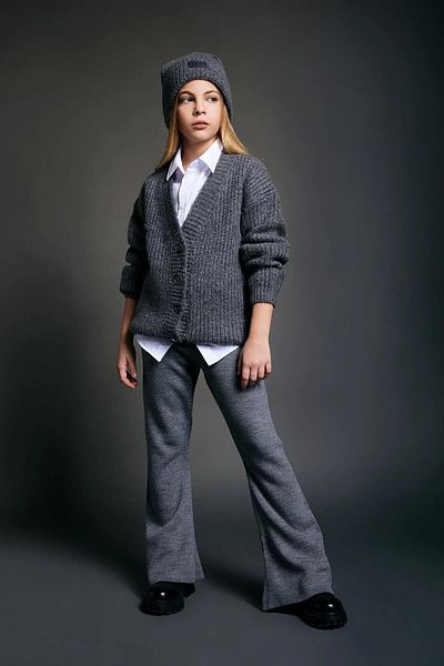 DeFacto Girl's V-Neck Knitwear Cardigan - A2897a823wn