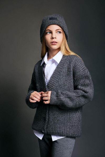 DeFacto Girl's V-Neck Knitwear Cardigan - A2897a823wn