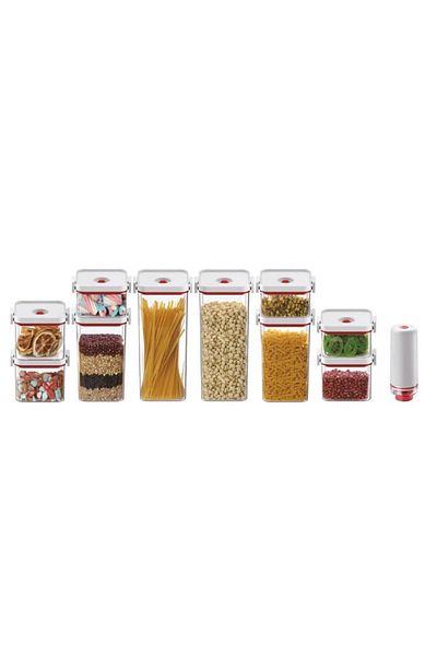 DUBAİ Arow Sunn Vacuum Storage Container Set 10 Pieces TR-4352