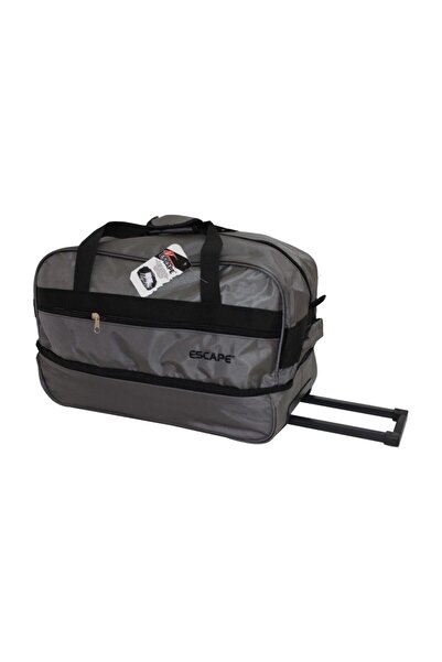 ESCAPE 202-gr Gri Iki Tekerlekli Çek Çekli Seyahat Çantası