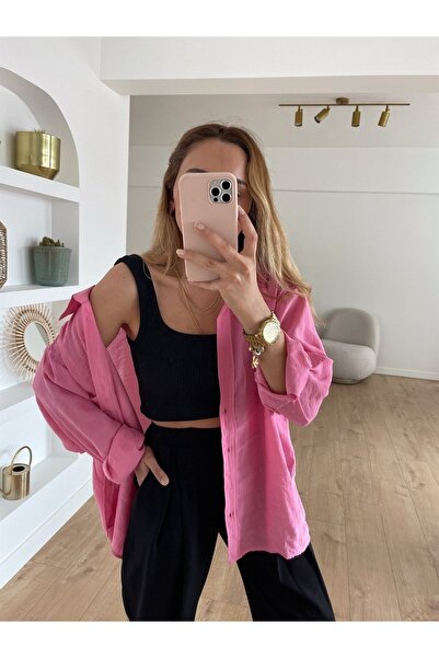 lukka butik Pink Shirt