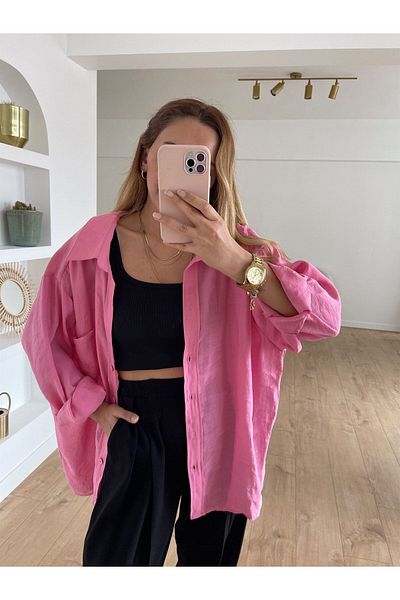 lukka butik Pink Shirt