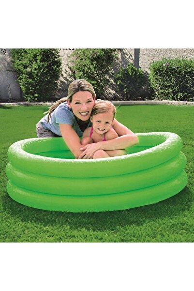 BESTWAY Yeşil Çocuk Su Havuzu 3 Boğumlu 122x25 Cm Havuz
