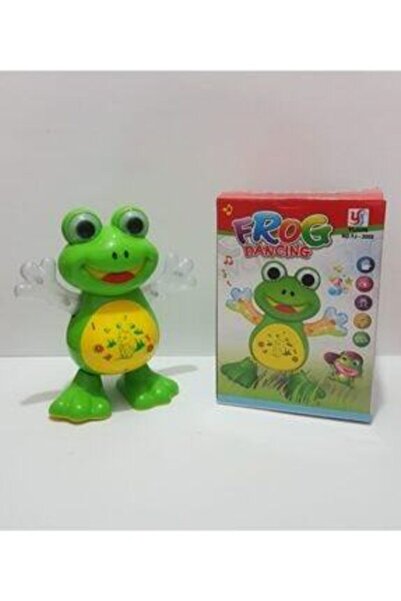 Prestij Oyuncak Star Pili Dans Eden Kurbağa Işıklı Ve Müzikli Danscı Kurbağa
