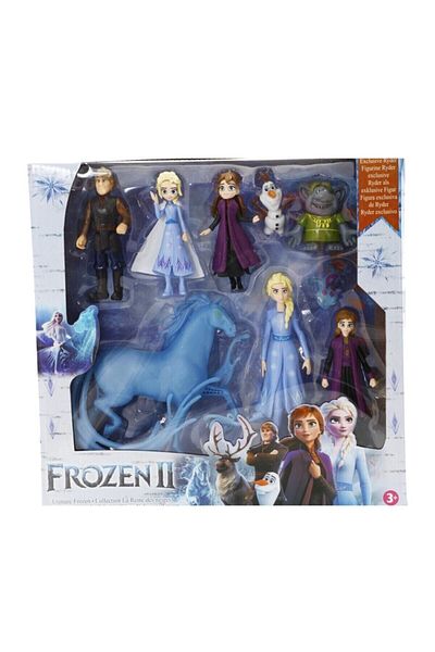 Cango Frozen Frozen Figure Toy Set Elsa Anna Olaf Kristoff Bulda Sven Bruni