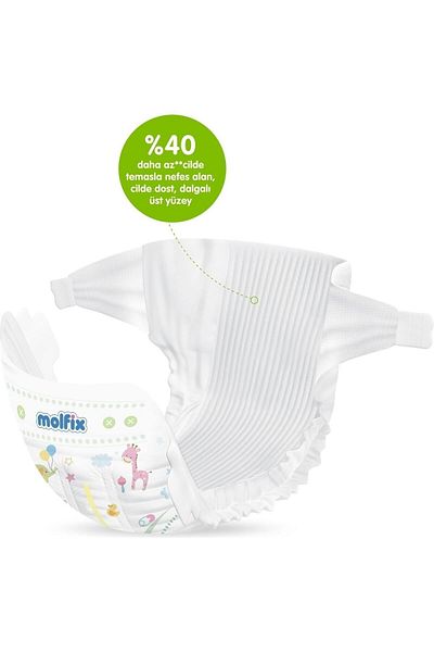 Molfix Pure Soft Ultra Advantage Baby Diapers Size 3 98x2 196 Pieces