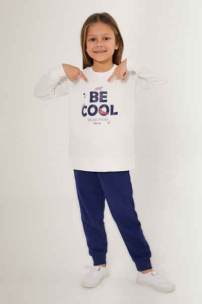 Rolypoly Σετ φόρμας για κορίτσια Cool White