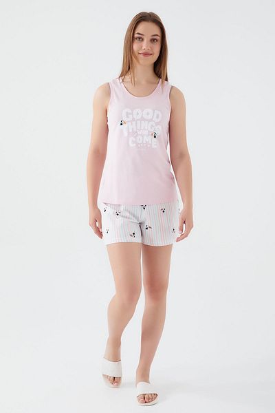 Pierre Cardin Good Things Dusty Pink Women's Shorts Set