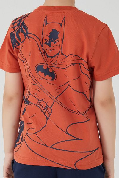 Batman Hero Man Brown Boy Bermuda Suit
