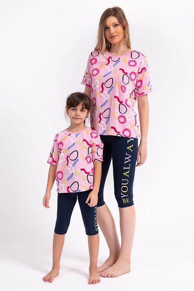 ROLY POLY Rolypoly Girl's Pink Capri Set