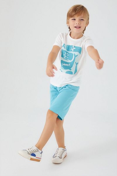 ROLY POLY Rolypoly Rolypoly Boy Bermuda Suit Cream