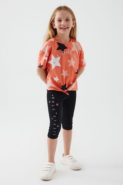 ROLY POLY Rolypoly Girl's Orange Capri Set