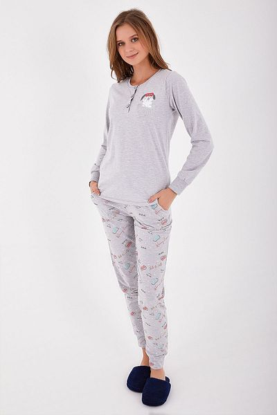Pierre Cardin Set de pijamale cu mânecă lungă pentru femei Grimelange