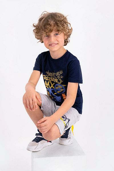 ROLY POLY Ανδρικό σετ Capri Navy Blue Rolypoly Street Freestyle