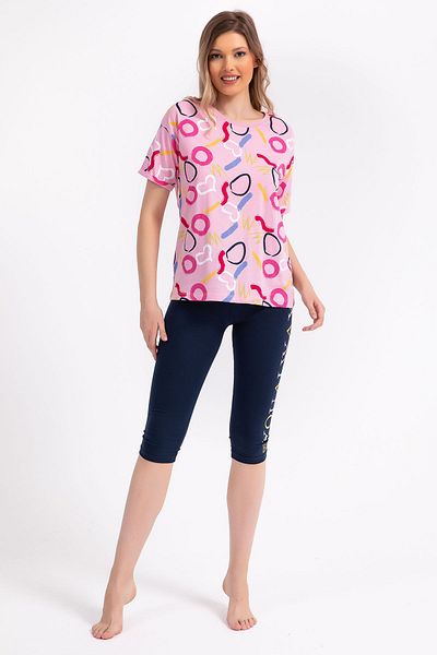 ROLY POLY Rolypoly Girl's Pink Capri Set