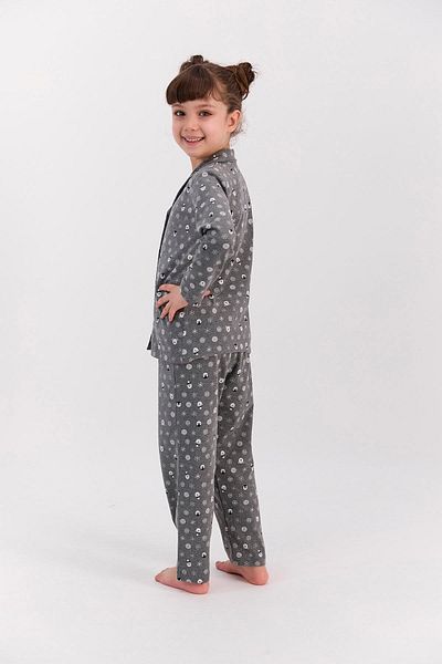 ROLY POLY Rolypoly Snows Antramelange - Girl's Shirt and Pajama Set