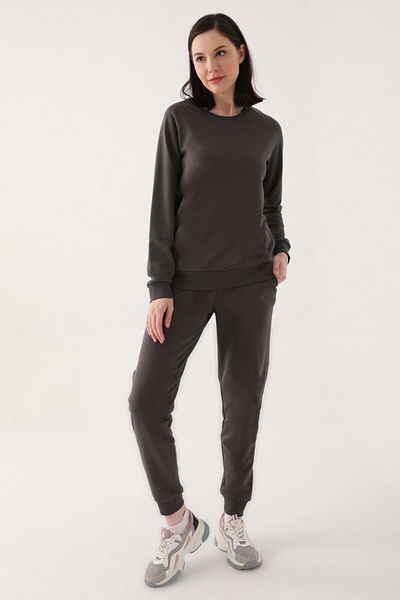 Arnetta Σετ γυναικεία αθλητική φόρμα Simples Dark Grey