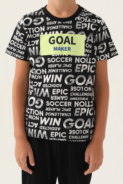 Rolypoly Σετ Capri Goal Maker Black για αγόρια