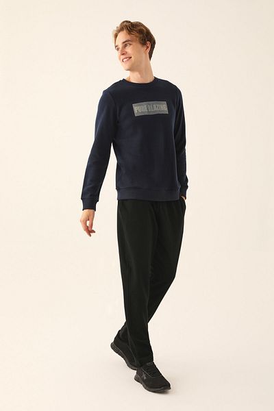 Arnetta Μακρυμάνικο σετ πιτζάμες Navy Blue