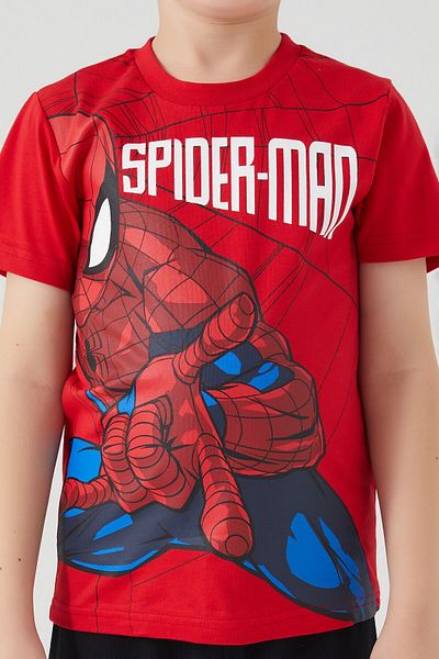 SPIDERMAN The Flying Hero Red Boy Short Sleeve Pajama Set
