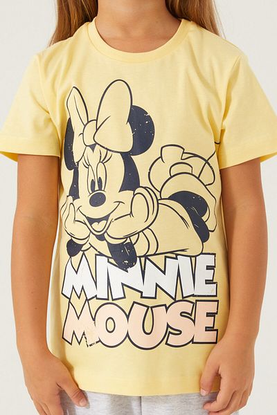 Minnie Mouse Sweet Candy Minnie Yellow Girl's Capri Set
