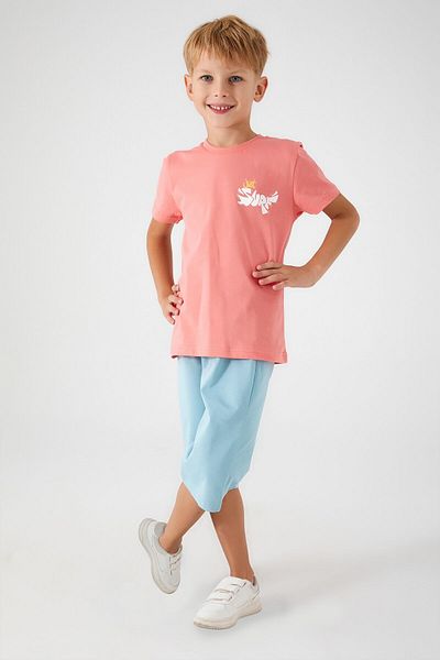 ROLY POLY Rolypoly Just Surf Pink Boy Capri Set
