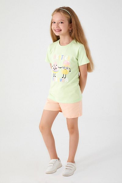 ROLY POLY Set pantaloni scurți verzi pentru fete Rolypoly