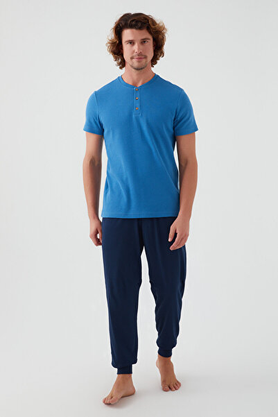 ROLY POLY Σετ πιτζάμες Rolypoly Boy's Blue κοντομάνικο