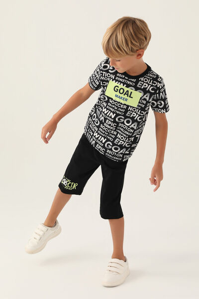 Rolypoly Σετ Capri Goal Maker Black για αγόρια