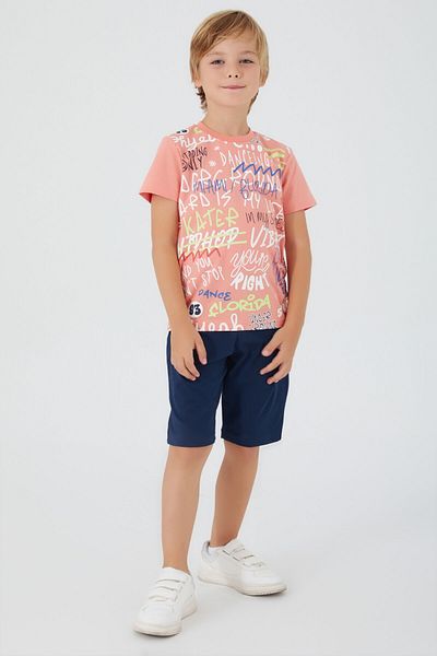 ROLY POLY Rolypoly Boy's Pink Bermuda Set