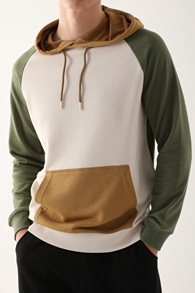 Arnetta Men's Green Long Sleeve Tracksuit Set