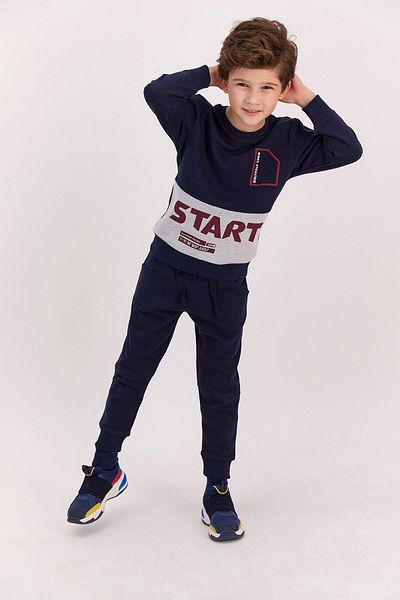 ROLY POLY Σετ φόρμας Rolypoly Start Navy Blue Boy