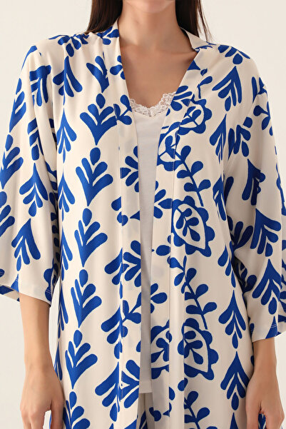 Arnetta Women's Cream Short Sleeve Pajama Set