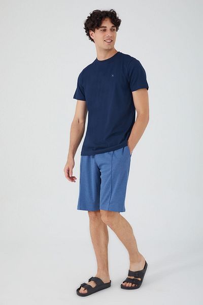 Arnetta Cosmic Navy Blue Men's Bermuda Suit