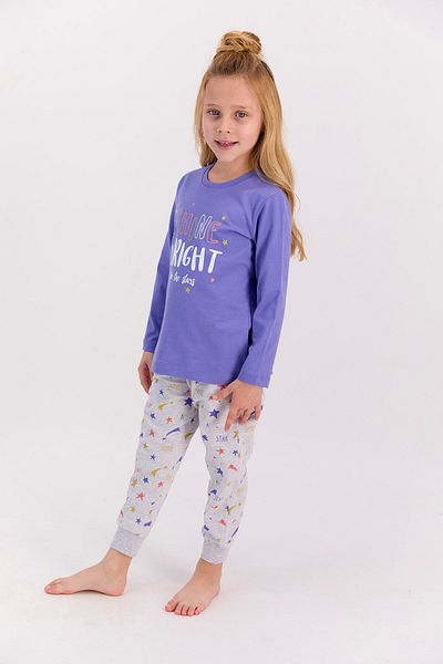 ROLY POLY Indigo Girl's Pajama Set - Rolypoly Shine Bright Like The Stars