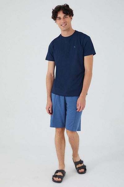 Arnetta Cosmic Navy Blue Men's Bermuda Suit
