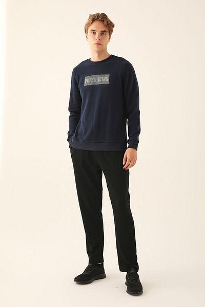 Arnetta Μακρυμάνικο σετ πιτζάμες Navy Blue