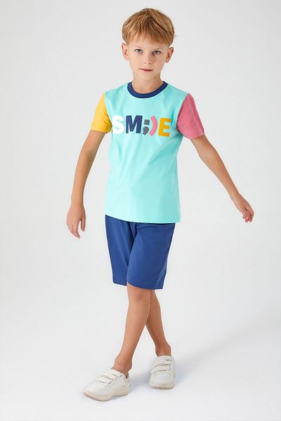 ROLY POLY Set Bermude Rolypoly Cool Blue Boy