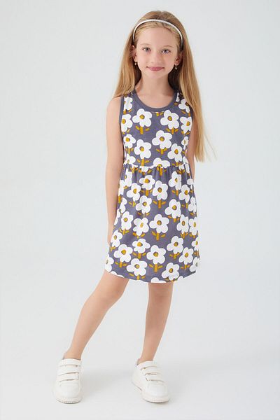 ROLY POLY Κοριτσίστικο φόρεμα Rolypoly Florals Anthracite