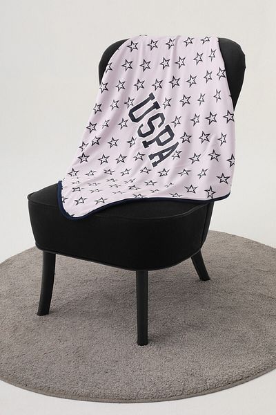 U.S. Polo Assn. U.S. Polo Assn Powder Star Pattern Baby Blanket